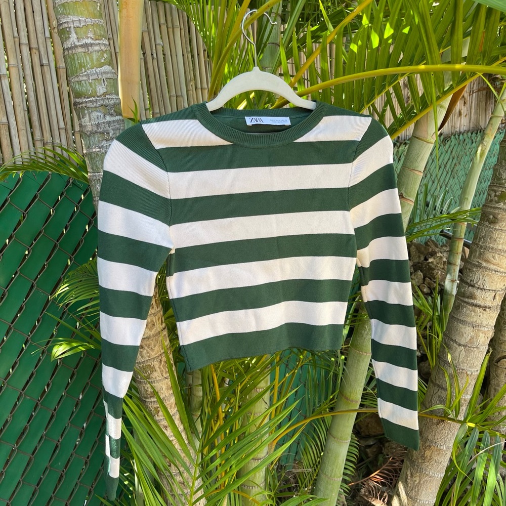 Zara Ribbed Knit Sweater